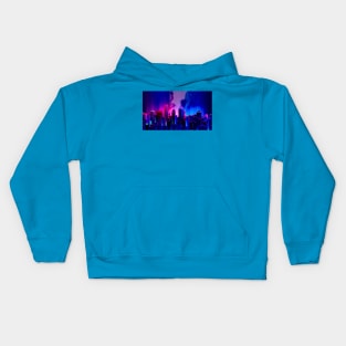 Colored Lights Kids Hoodie